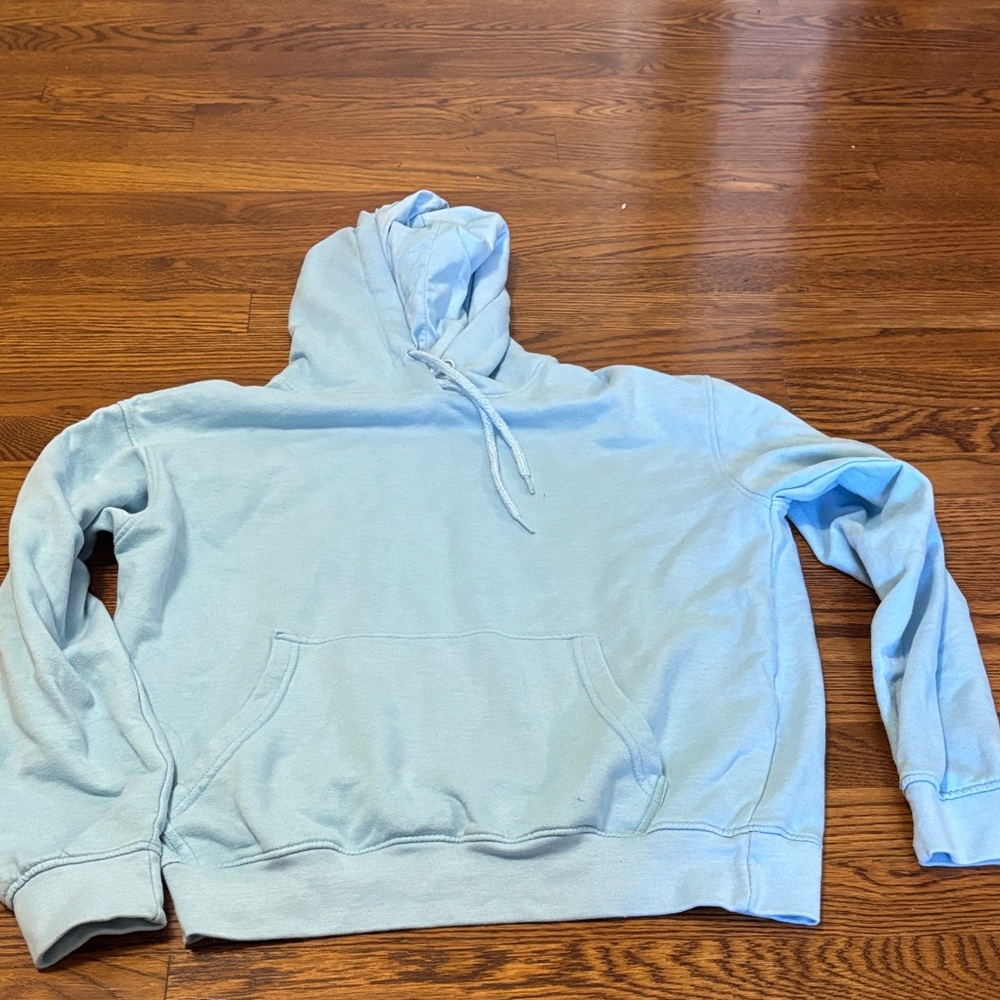 PrettyLittleThing Sky Blue Hoodie